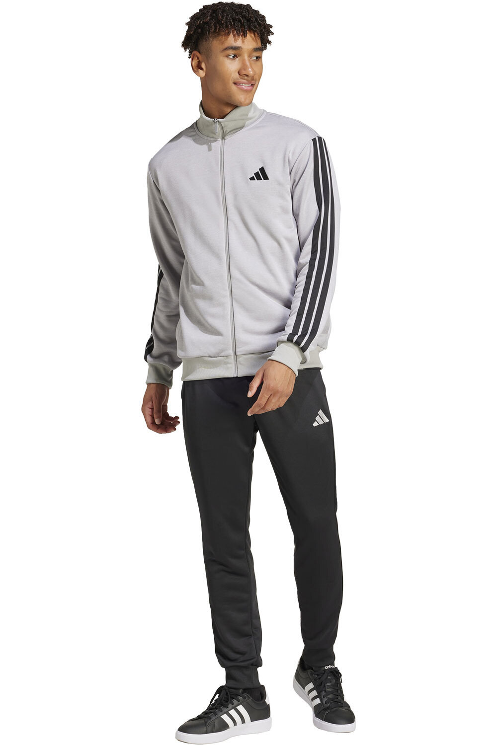 adidas chándal hombre M 3S FT TT TS vista frontal