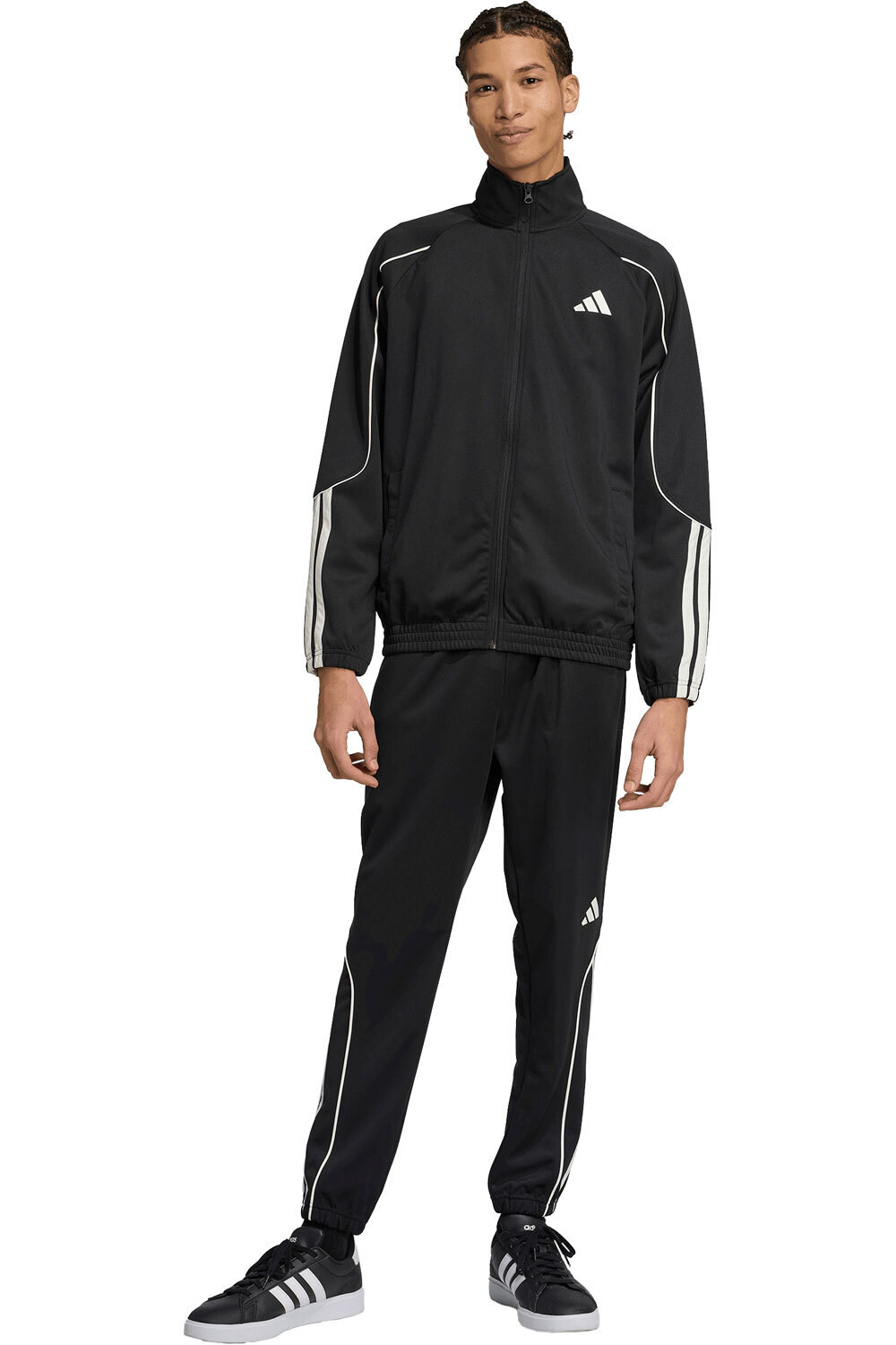 adidas chándal hombre M 3S STADIUM TS vista frontal