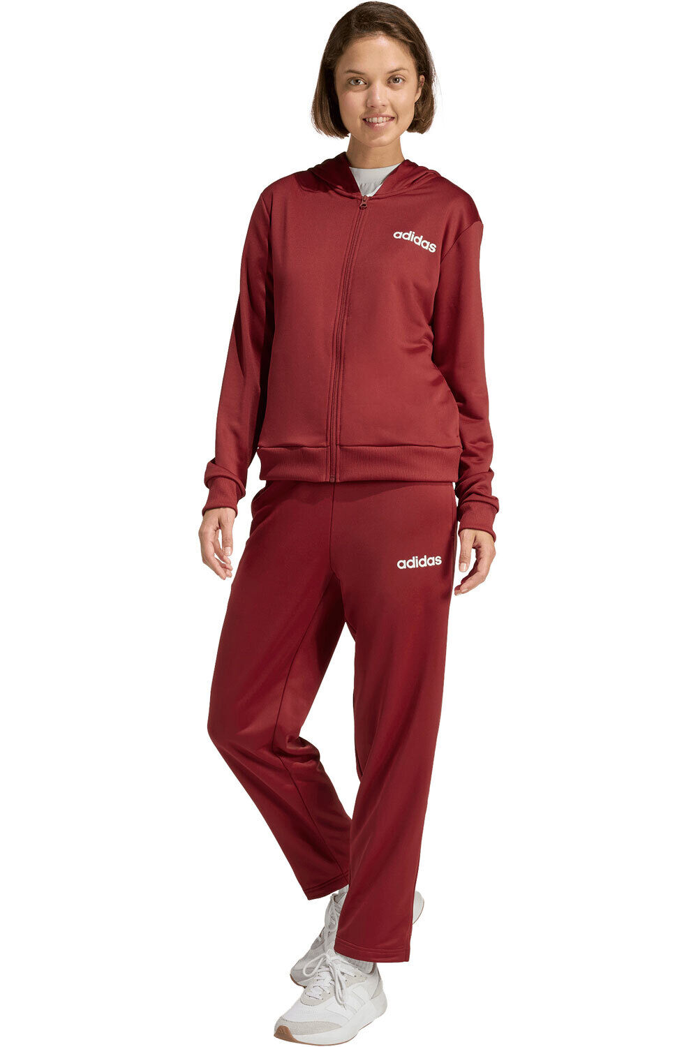 adidas chándal mujer ESSENTIALS LINEAR vista frontal