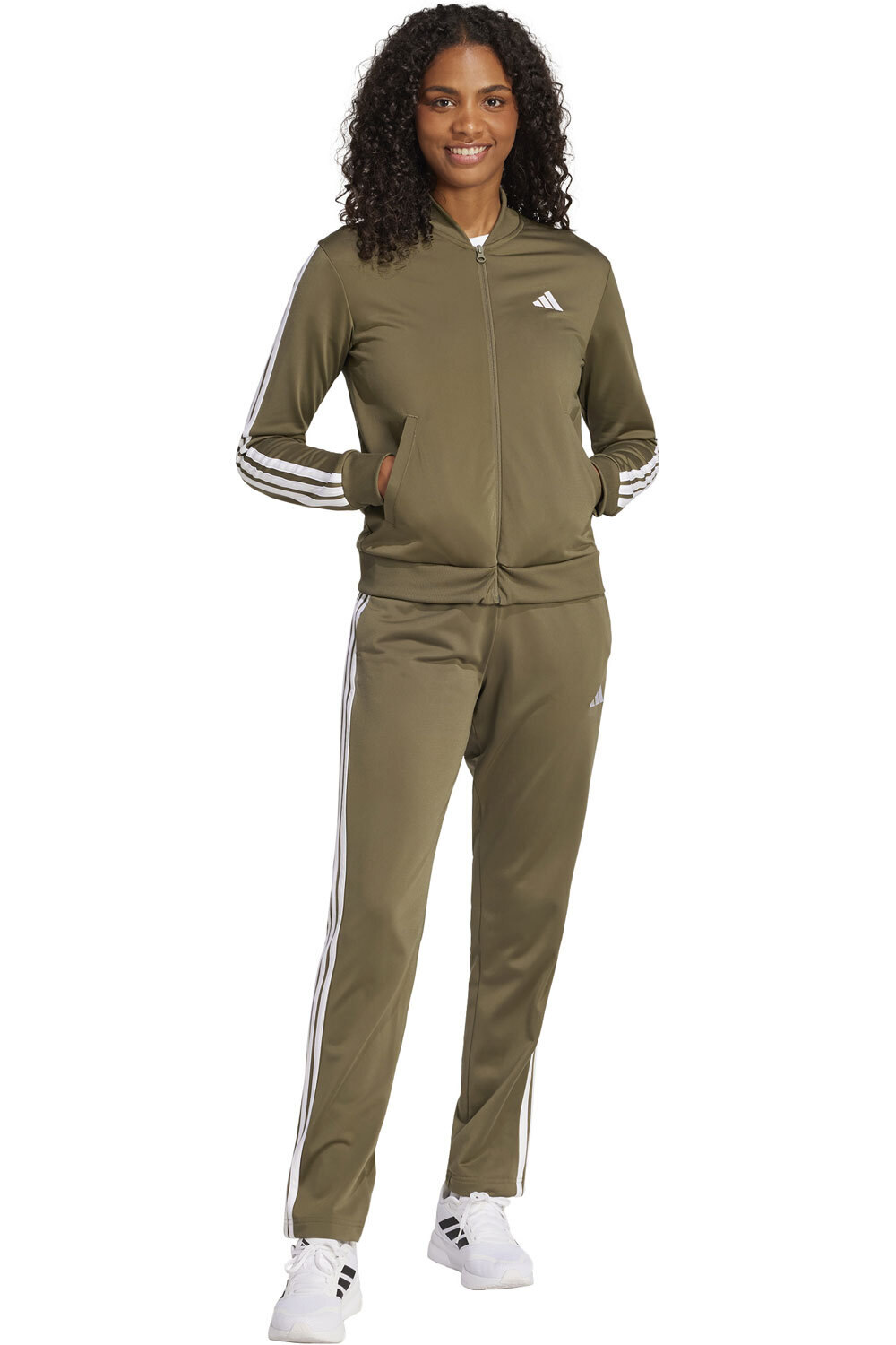 adidas chándal mujer W 3S TR TS vista frontal