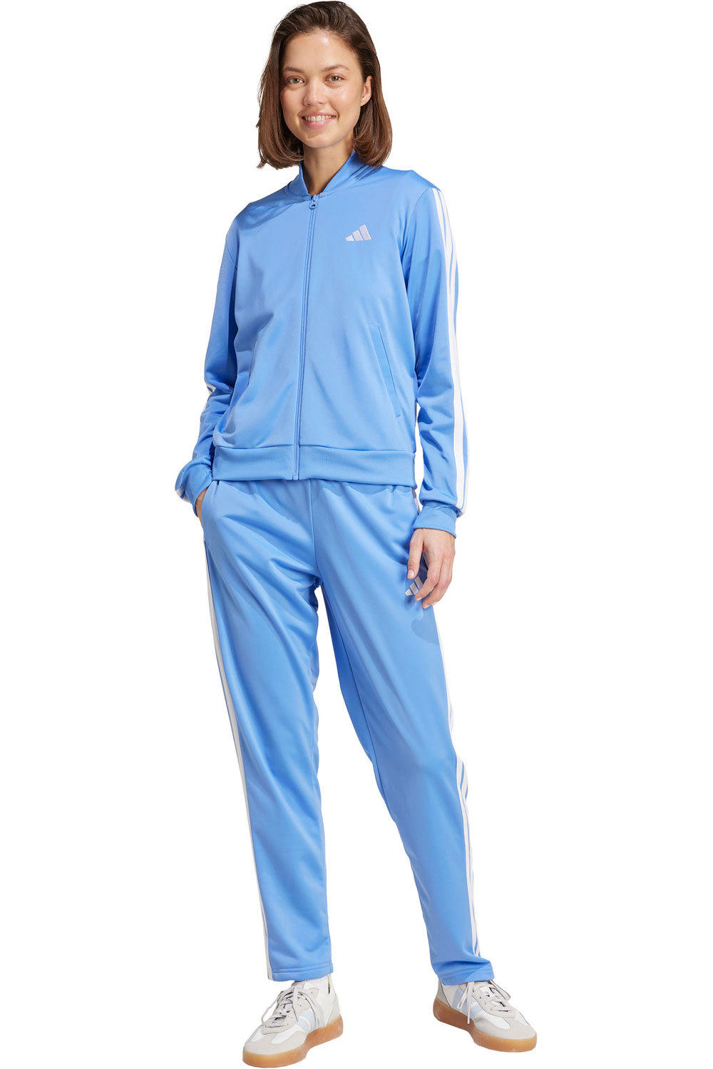 adidas chándal mujer W 3S TR TS vista frontal