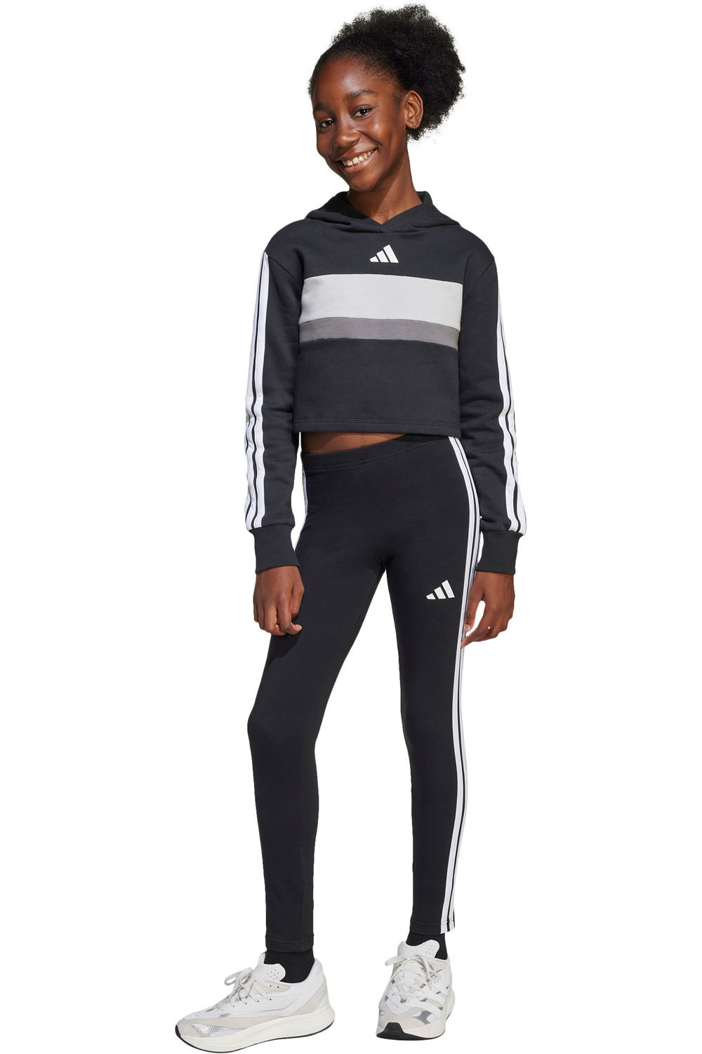 adidas chándal niña (senior) X_JG 3S TIB FL ST vista frontal