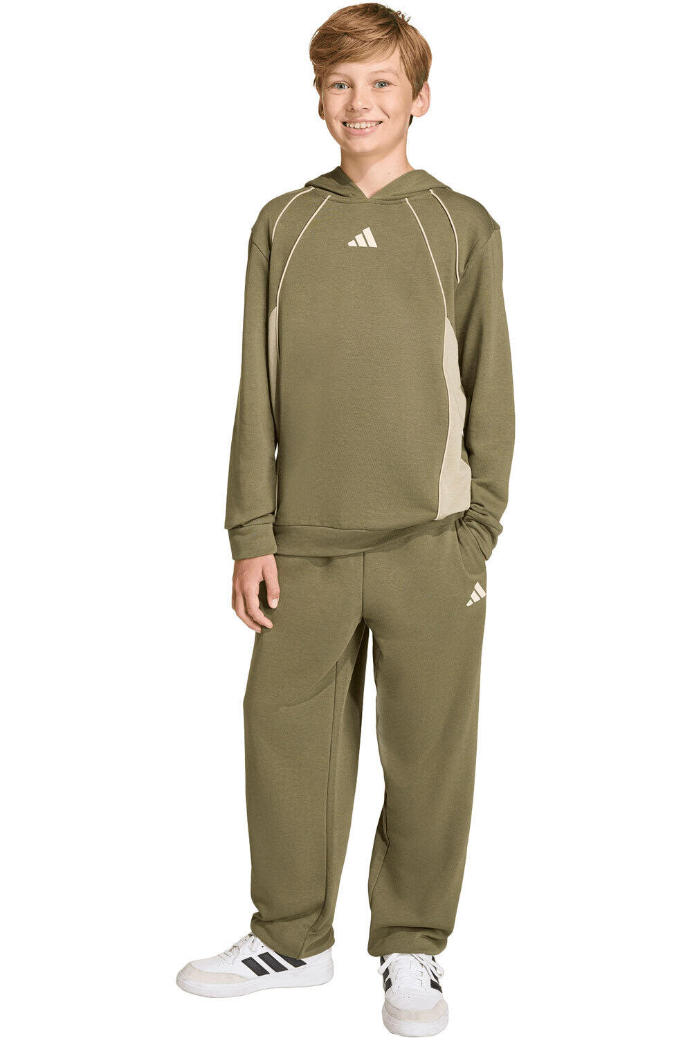 adidas chándal niño COLOR BLOCK vista frontal