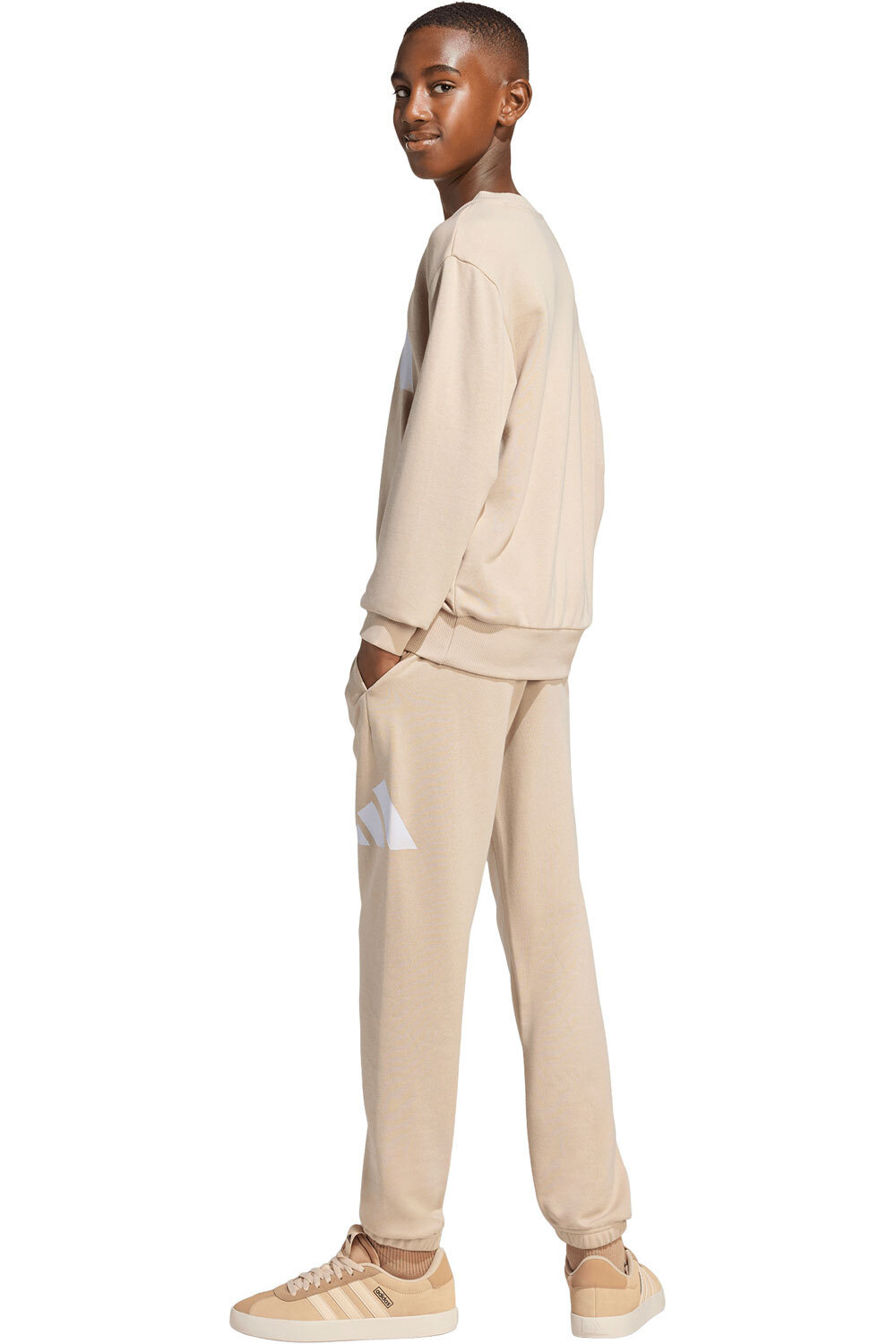 adidas chándal niño ESSENTIALS vista trasera