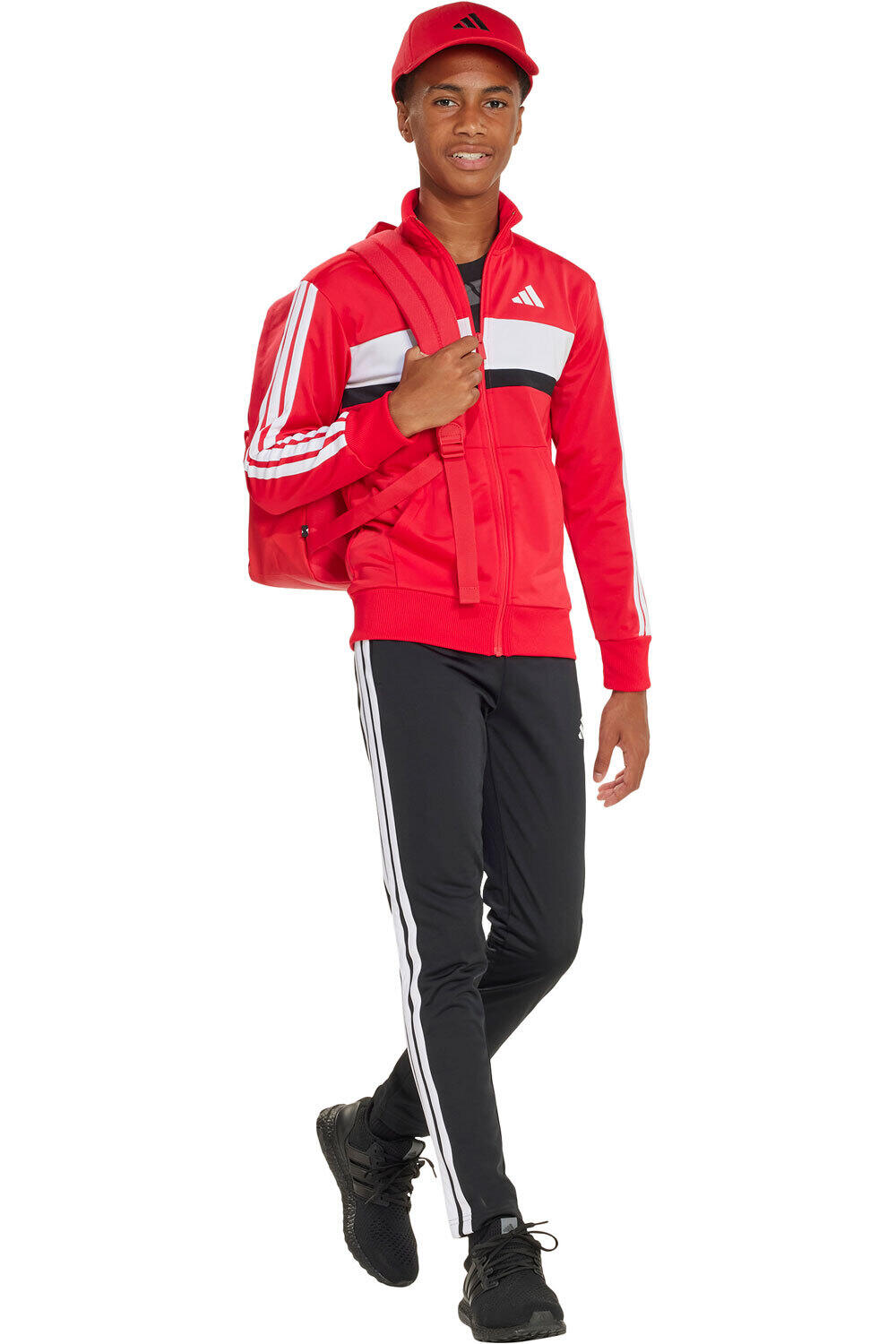 adidas chándal niño J 3S TIBERIO TS vista detalle