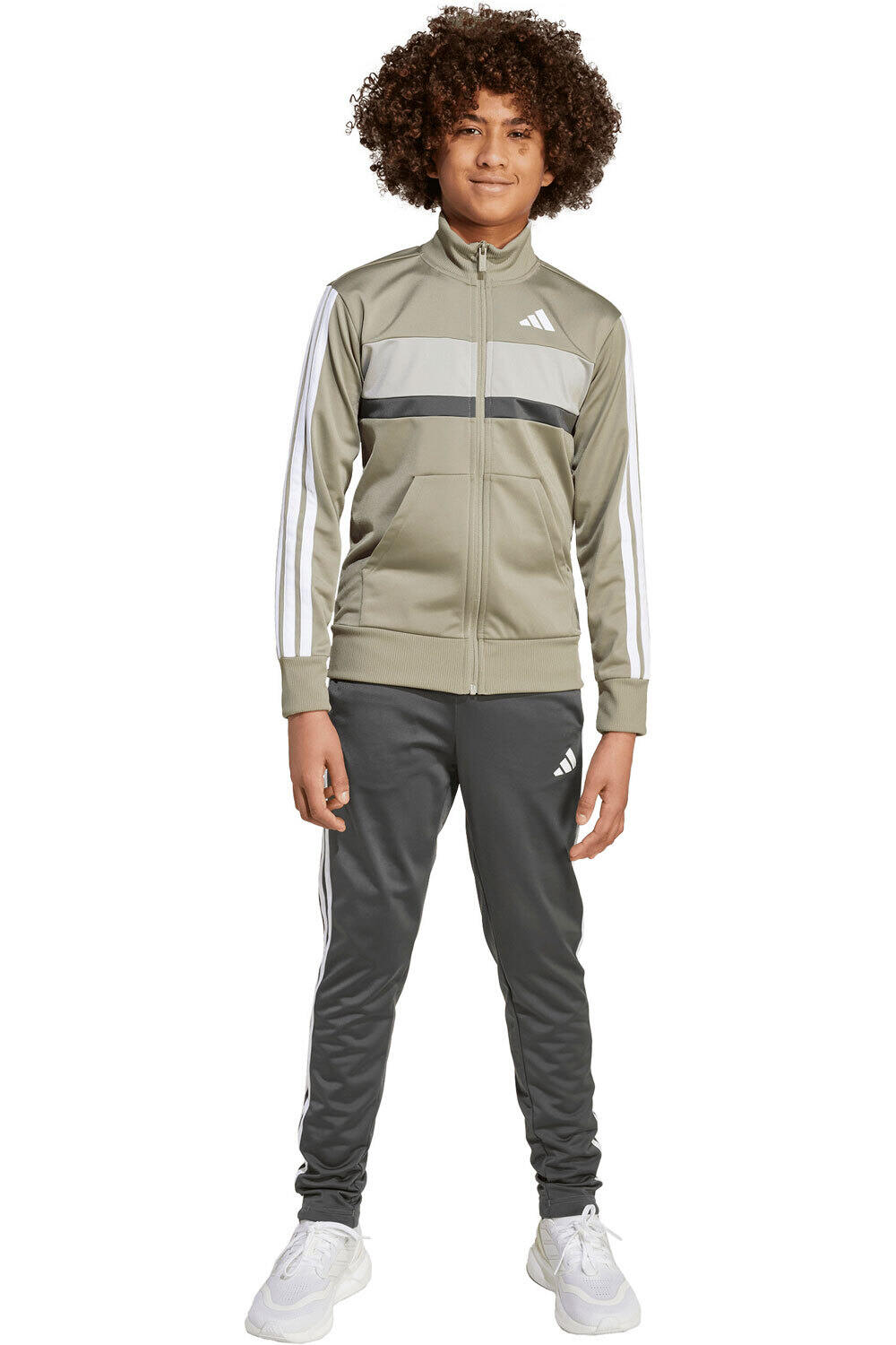 adidas chándal niño SEASONAL ESSENTIALS TIBERIO vista frontal