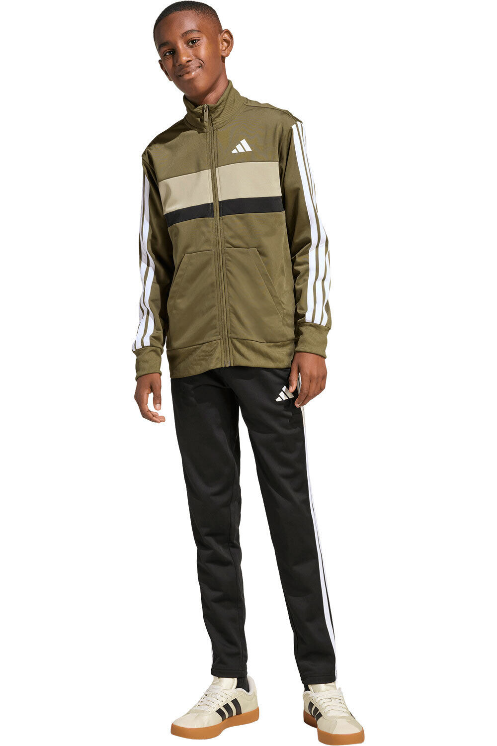 adidas chándal niño SEASONAL ESSENTIALS TIBERIO vista frontal