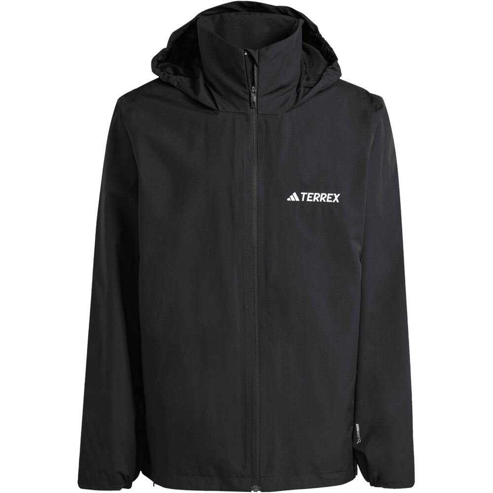 adidas chaqueta impermeable hombre MT ESS 2L R JKT vista detalle