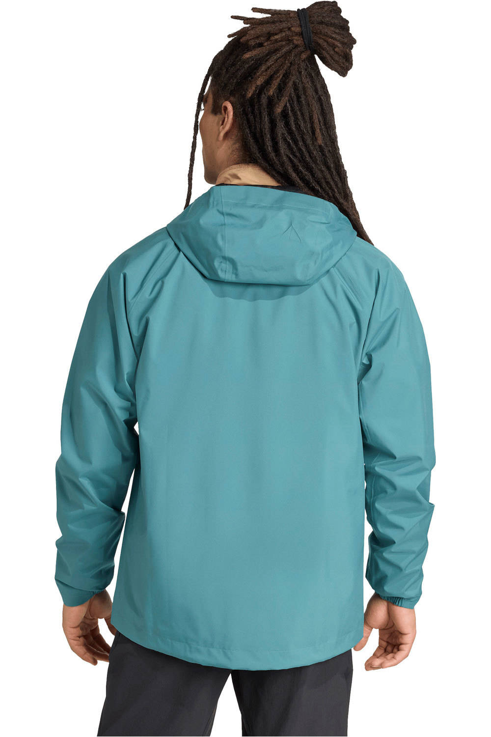 adidas chaqueta impermeable hombre MULTI 2L RAIN J vista trasera