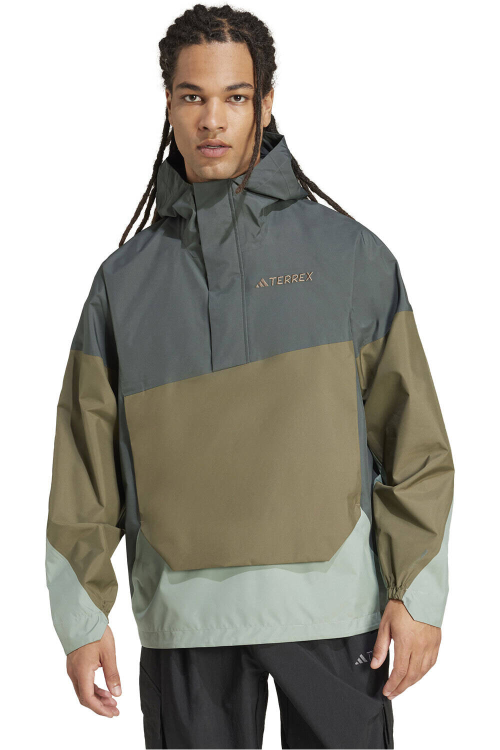 adidas chaqueta impermeable hombre XPL 2.5L ANORAK vista frontal