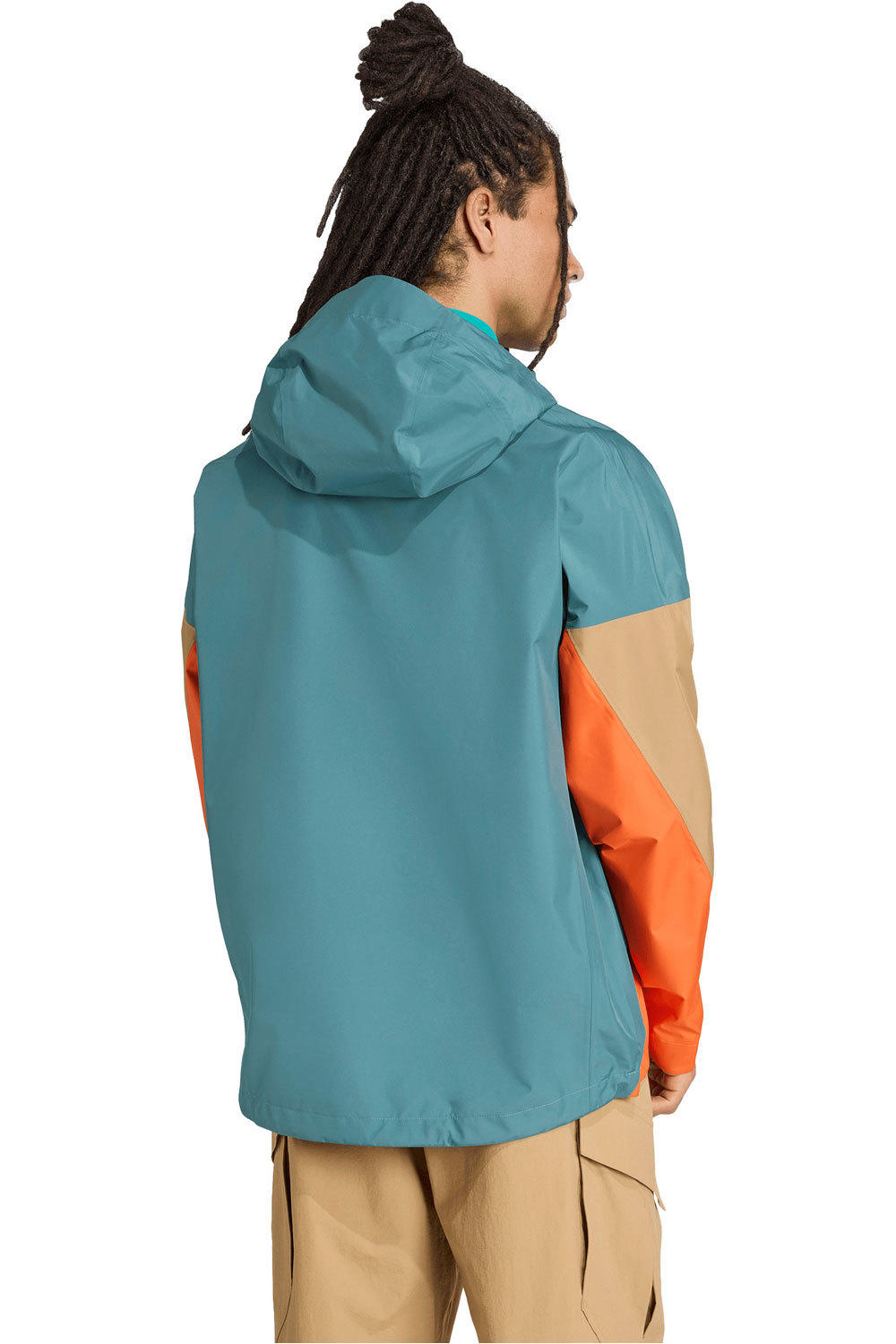 adidas chaqueta impermeable hombre XPL 2.5L ANORAK vista trasera