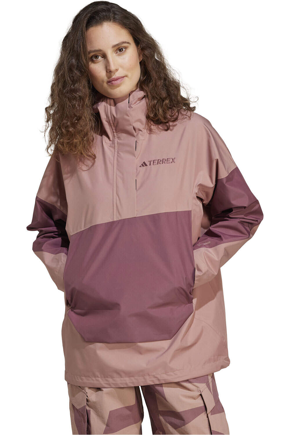 adidas chaqueta impermeable mujer W XP 2.5 ANORAK vista frontal