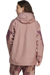 adidas chaqueta impermeable mujer W XP 2.5 ANORAK vista trasera