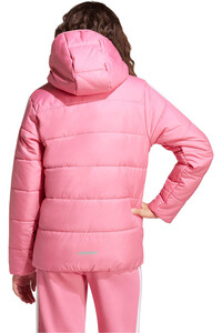 adidas chaqueta niña ESSENTIALS 3 BANDAS vista trasera