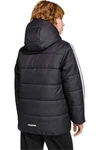 adidas chaqueta niño ESSENTIALS 3 STRIPES vista trasera