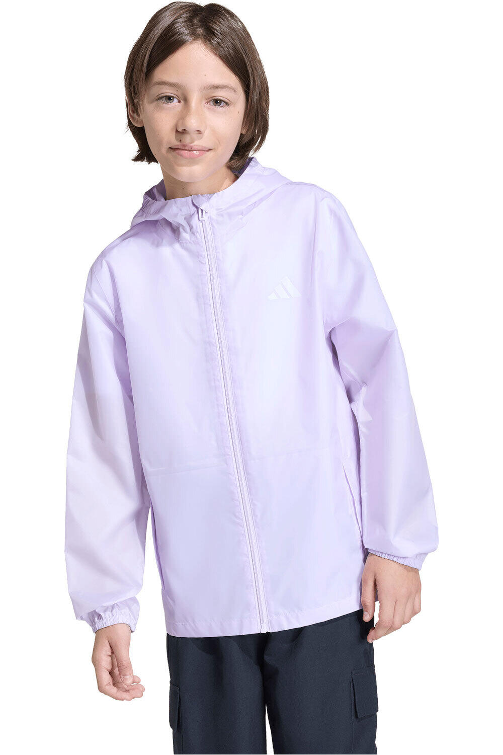 adidas chaqueta niño IMPERMEABLE PARA NIOS vista frontal