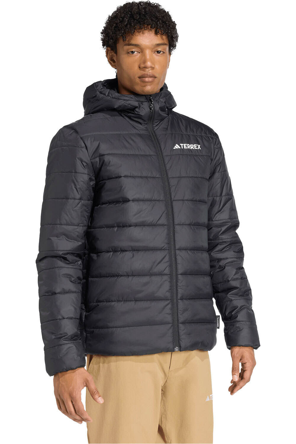 adidas chaqueta outdoor hombre TERREX MULTI ESSENTIALS CLIMAWARM vista detalle