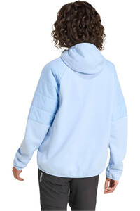 adidas chaqueta outdoor mujer TERREX MULTI CLIMAWARM HYBRID vista trasera