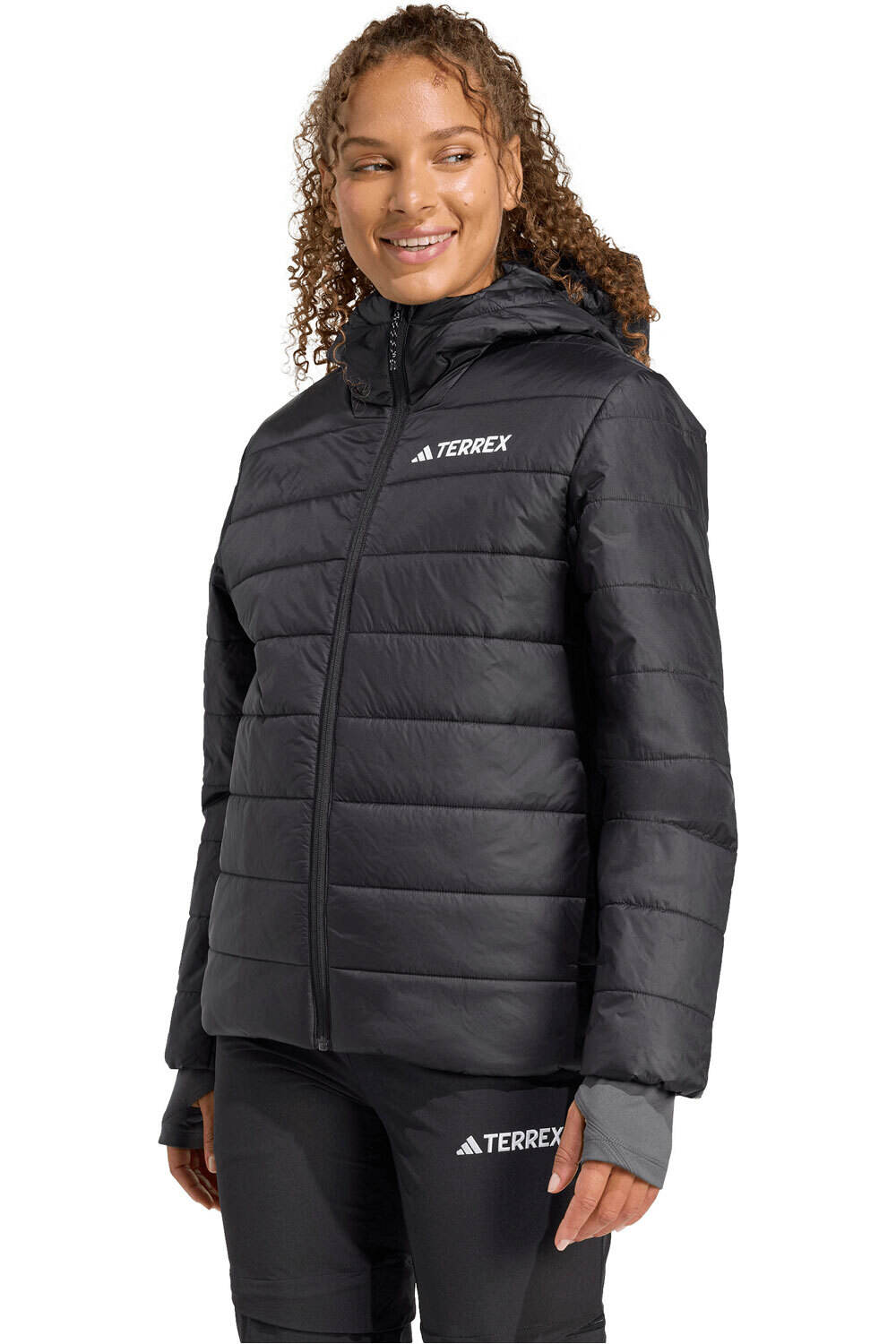 adidas chaqueta outdoor mujer TERREX MULTI ESSENTIALS CLIMAWARM vista frontal