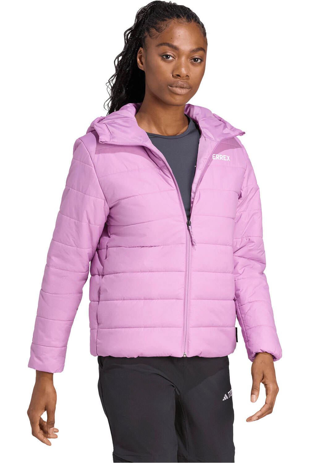 adidas chaqueta outdoor mujer TERREX MULTI ESSENTIALS vista detalle