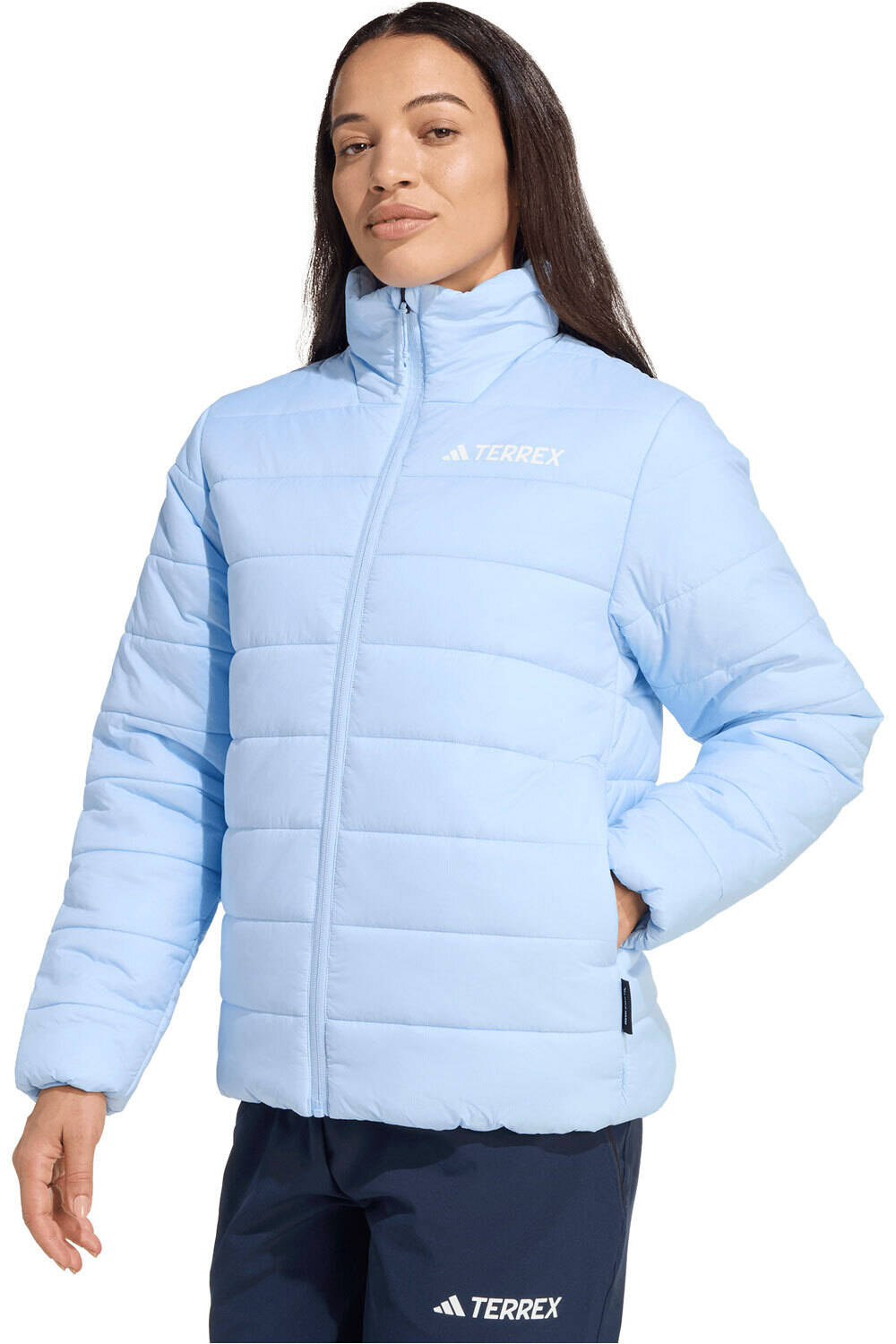 adidas chaqueta outdoor mujer TERREX MULTI ESSENTIALS vista detalle