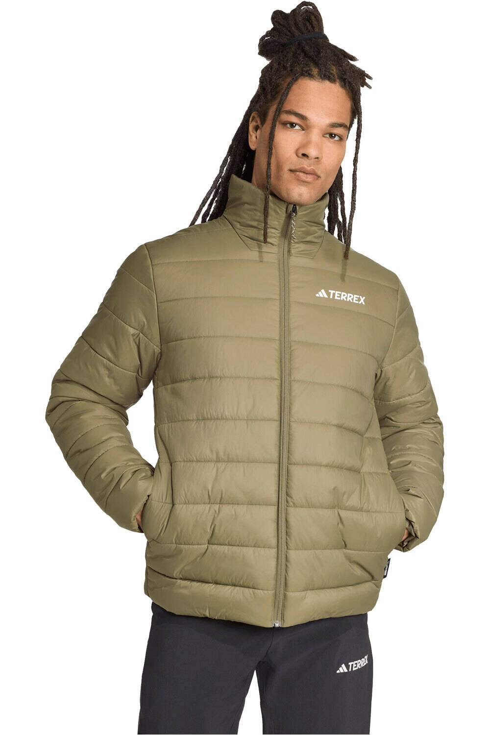 adidas chaqueta outdoor mujer TERREX MULTI ESSENTIALS vista frontal