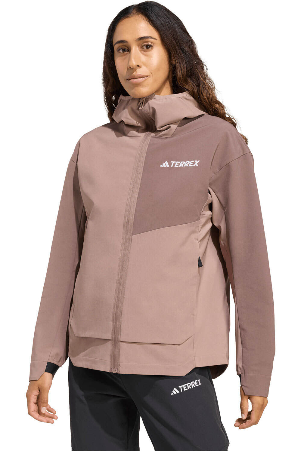adidas chaqueta outdoor mujer TERREX MULTI SOFTSHELL vista frontal