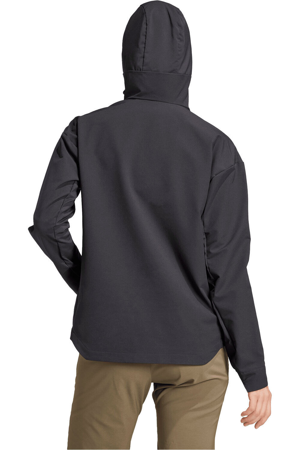 adidas chaqueta outdoor mujer TERREX MULTI SOFTSHELL vista trasera