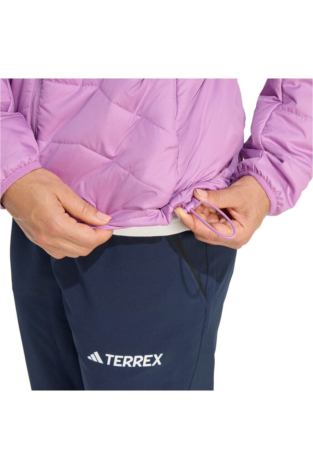 adidas chaqueta outdoor mujer TERREX MULTI SYNTHETIC INSULATED vista detalle