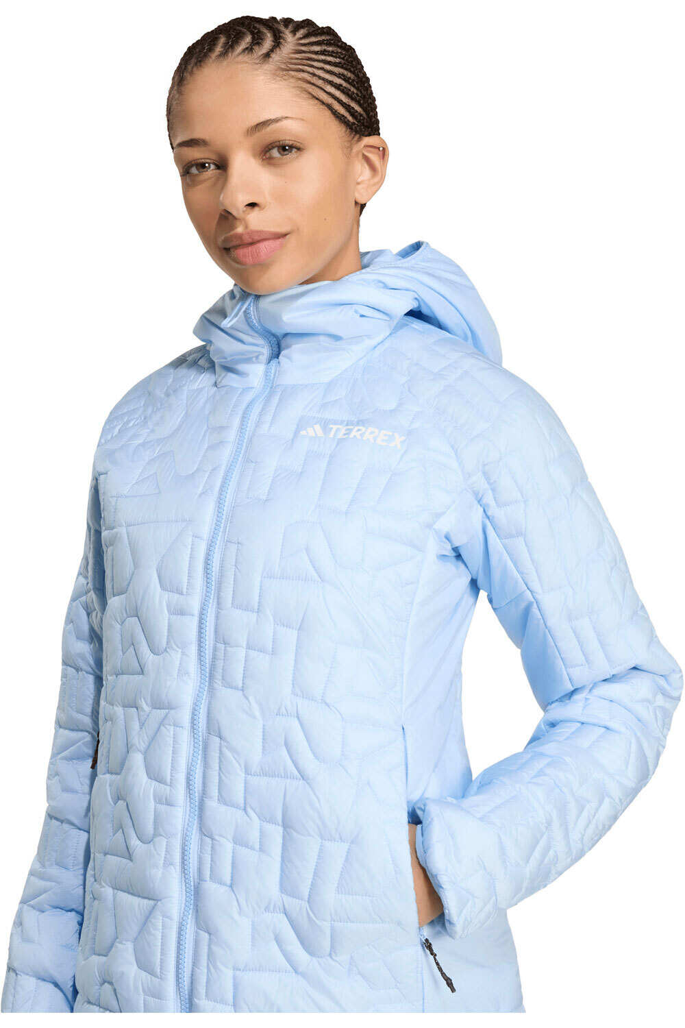 adidas chaqueta outdoor mujer TERREX XPERIOR PRIMALOFT LOOSE FILL vista detalle