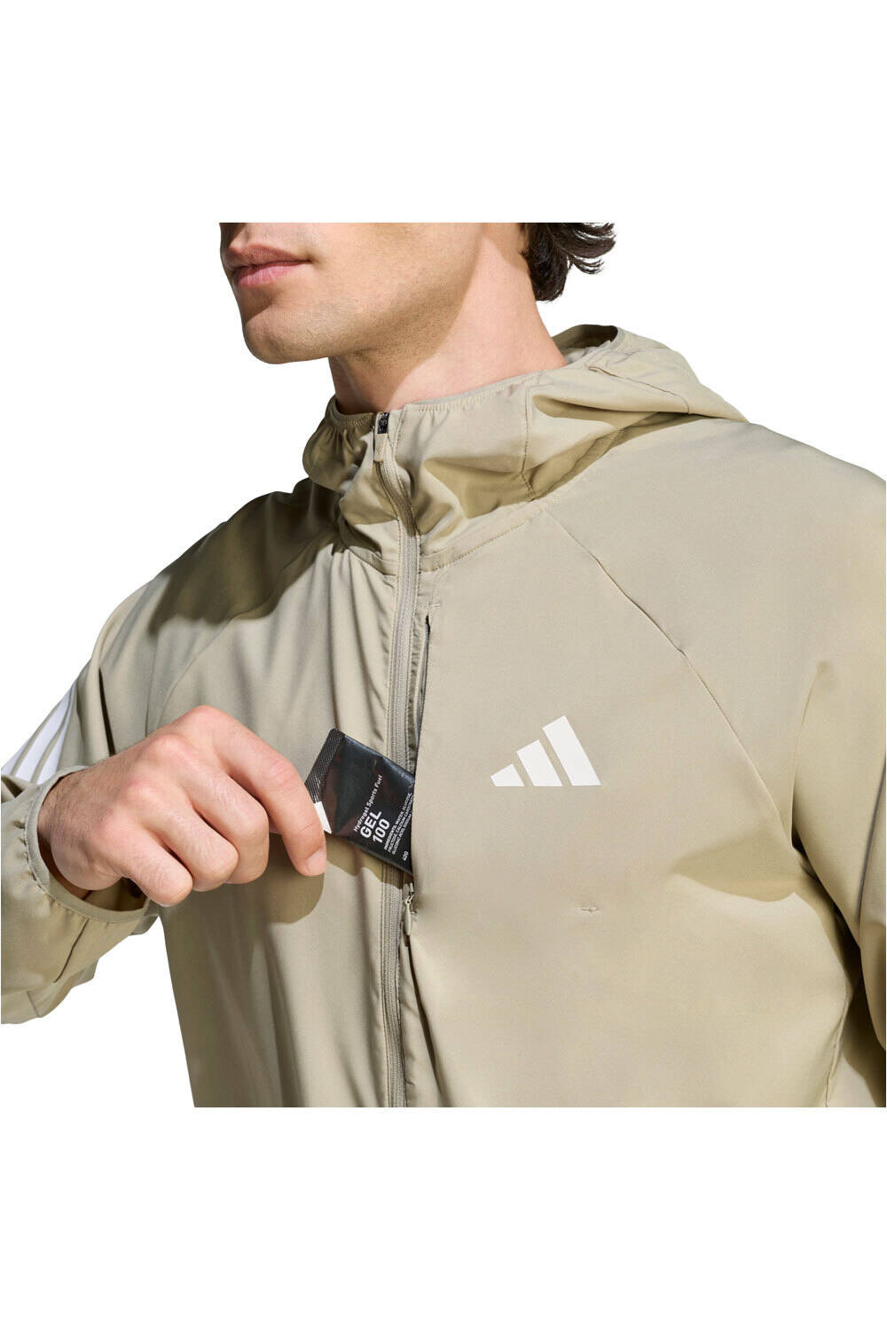adidas Chaqueta Running Hombre ADI365 ICONIC 03