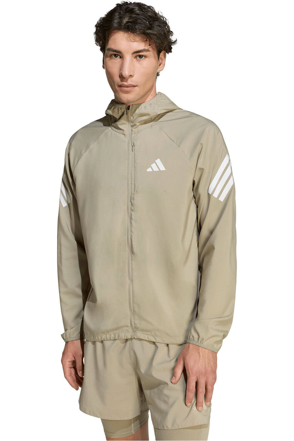 adidas Chaqueta Running Hombre ADI365 ICONIC vista frontal