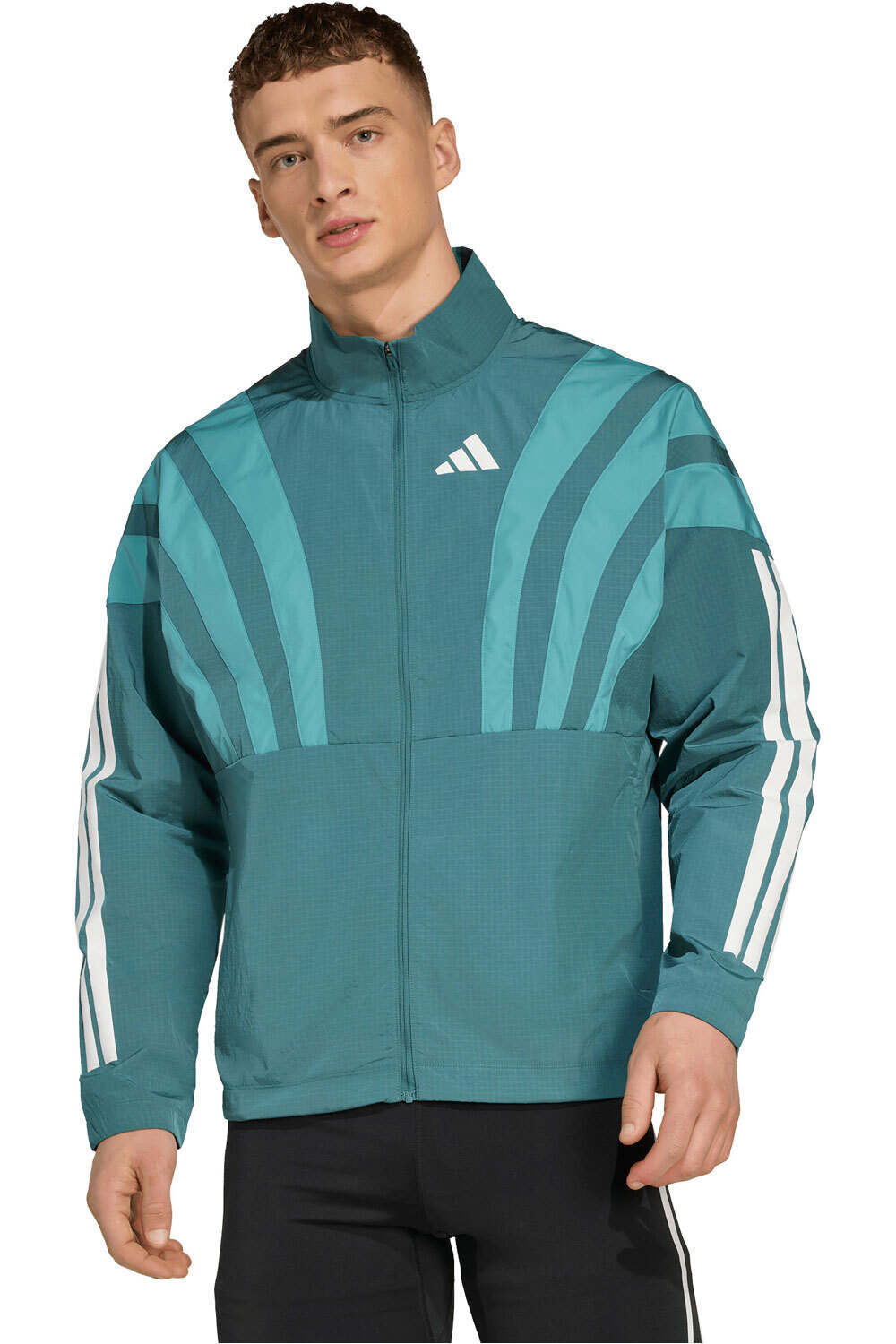 adidas CHAQUETA RUNNING HOMBRE ADIZERO ARCHIVE vista frontal