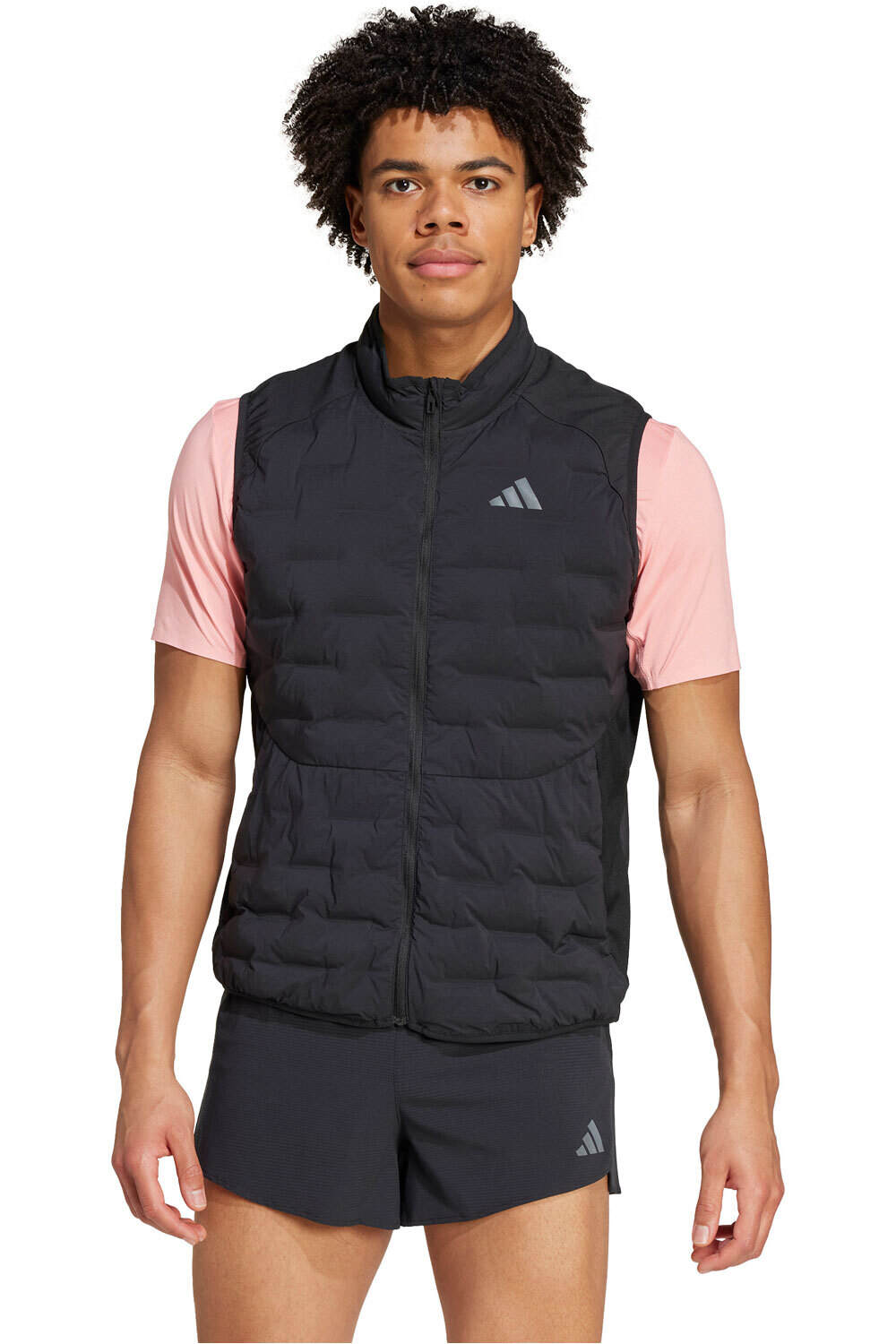 adidas CHAQUETA RUNNING HOMBRE ADIZERO VEST vista frontal