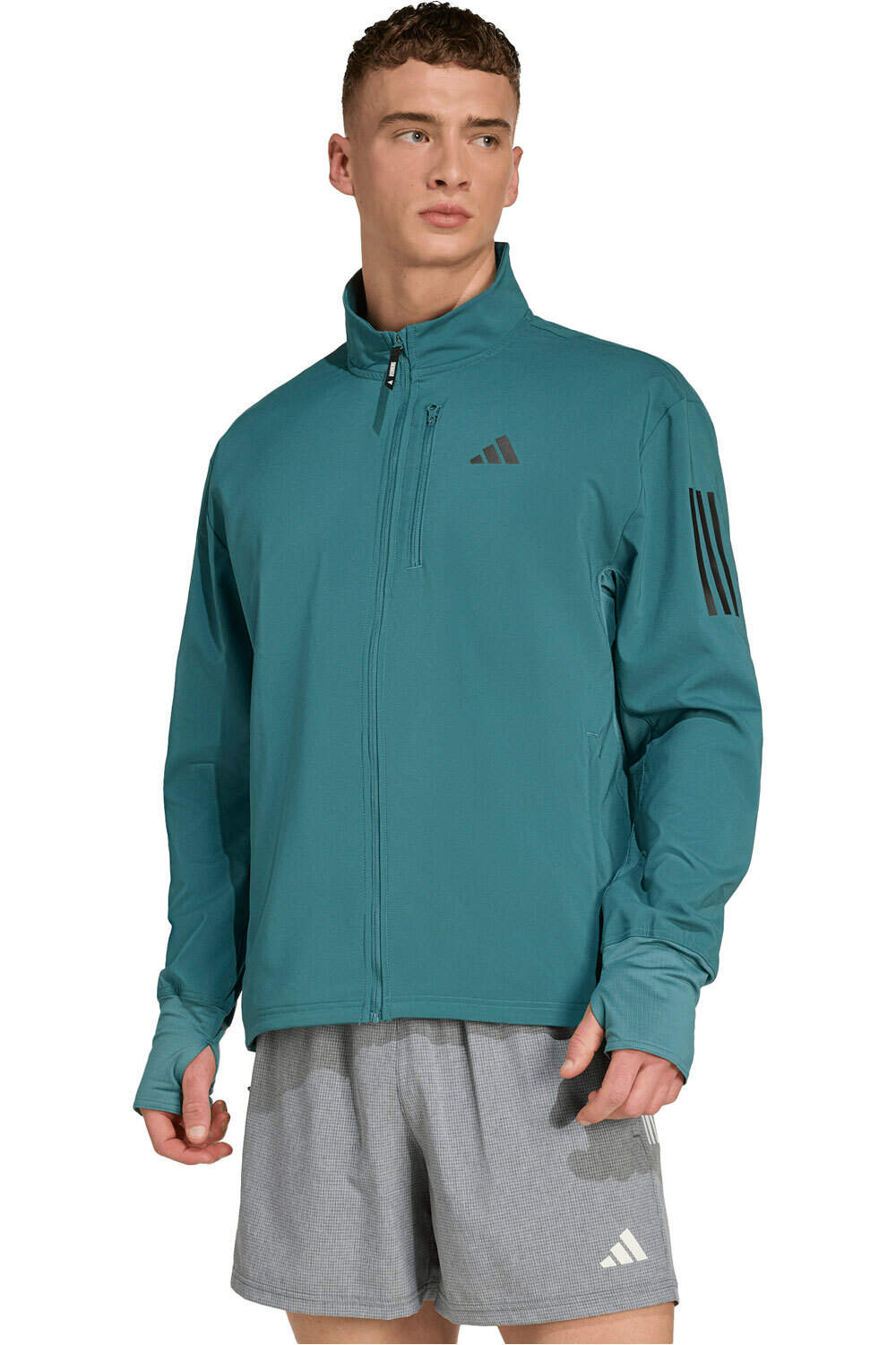 adidas CHAQUETA RUNNING HOMBRE OWN THE RUN WINTERIZED vista frontal