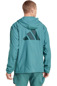 adidas CHAQUETA RUNNING HOMBRE RUN IT JACKET vista trasera