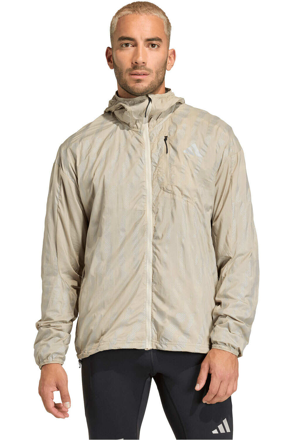 adidas Chaqueta Running Hombre RUNNING REFLECTANTE ADI365 vista frontal