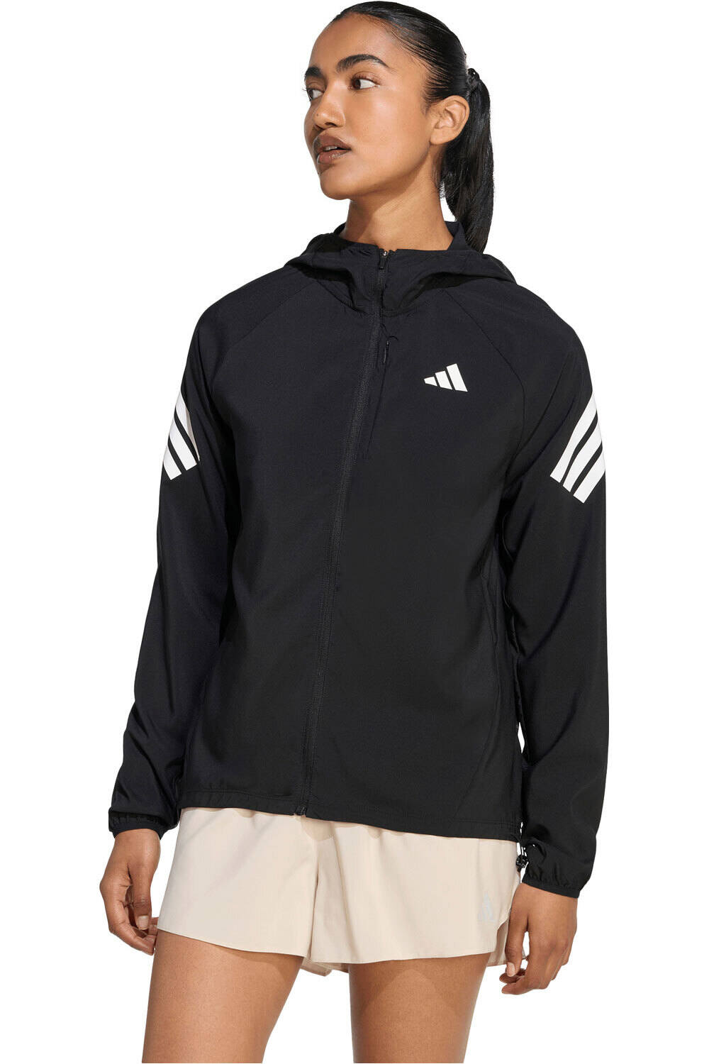 adidas CHAQUETA RUNNING MUJER adi365 3S JKT W vista frontal