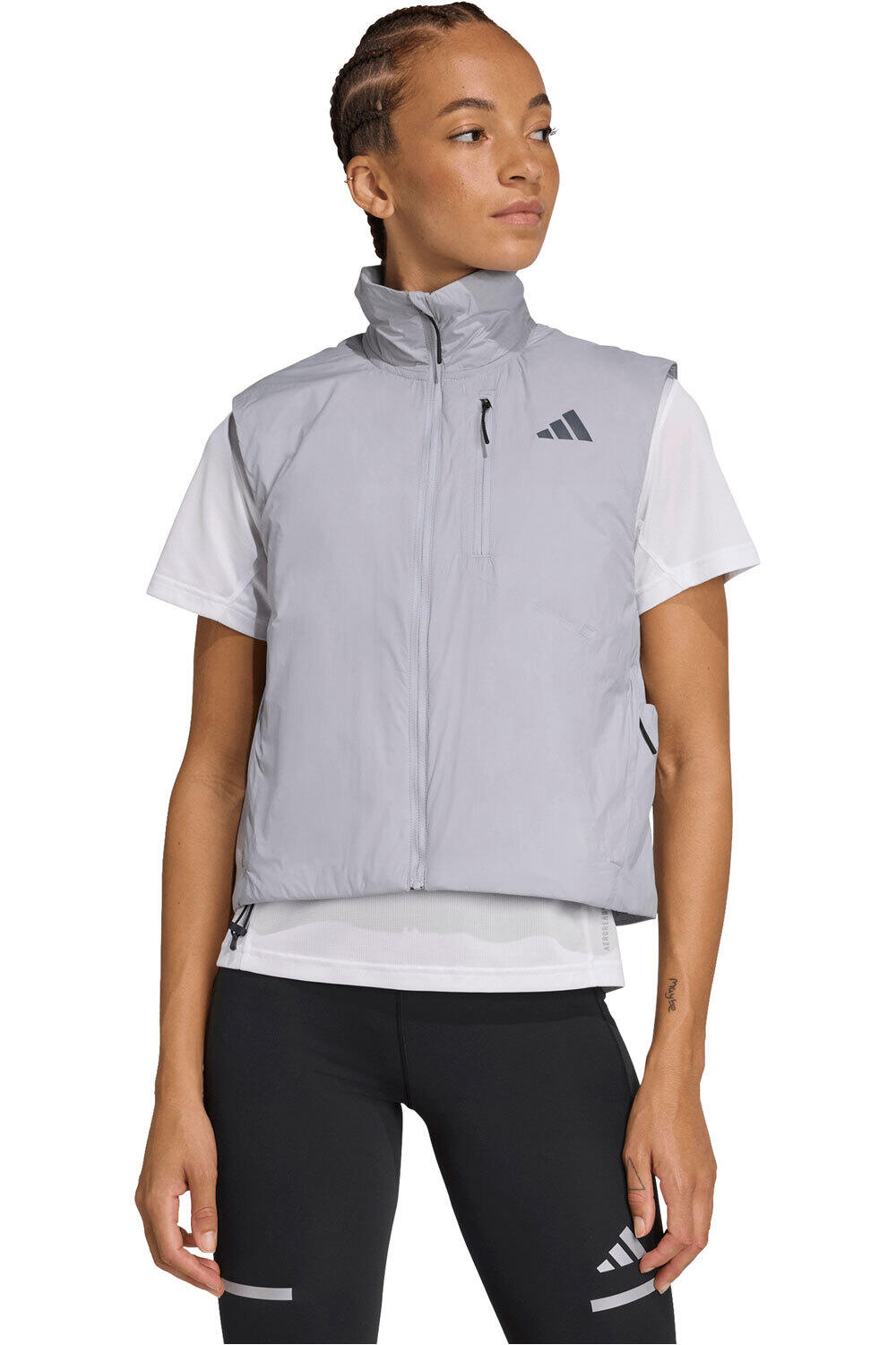 adidas Chaqueta Running Mujer ADI365 CLIMAWARM vista frontal