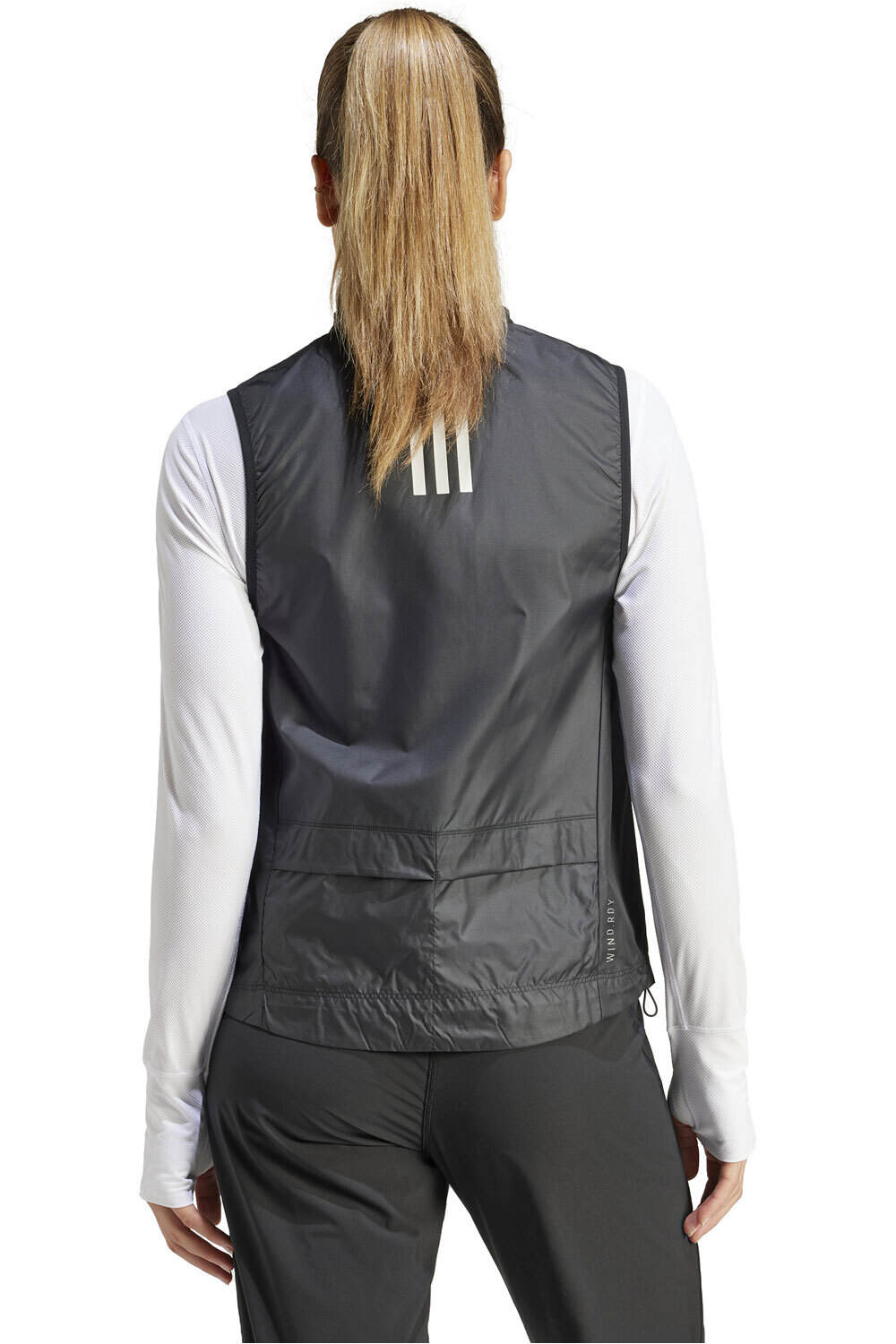 adidas CHAQUETA RUNNING MUJER OTR B VEST vista trasera