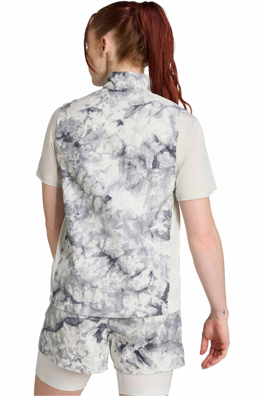 adidas Chaqueta Running Mujer OWN THE RUN SPRAY DYE vista trasera