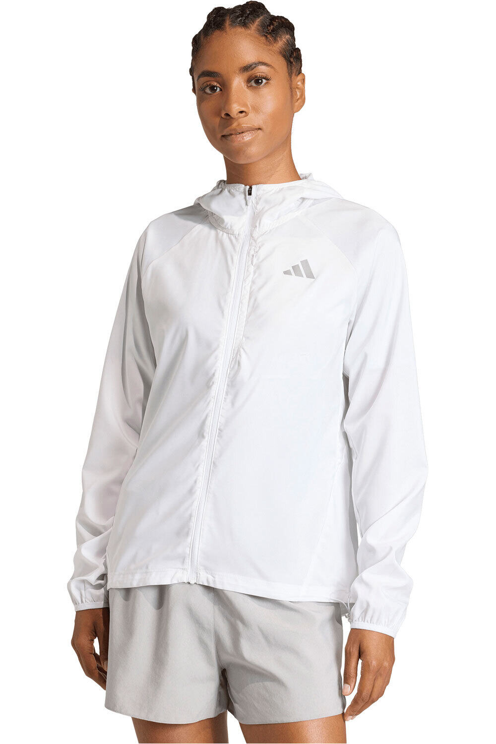 adidas CHAQUETA RUNNING MUJER Run Ess JKT W vista frontal