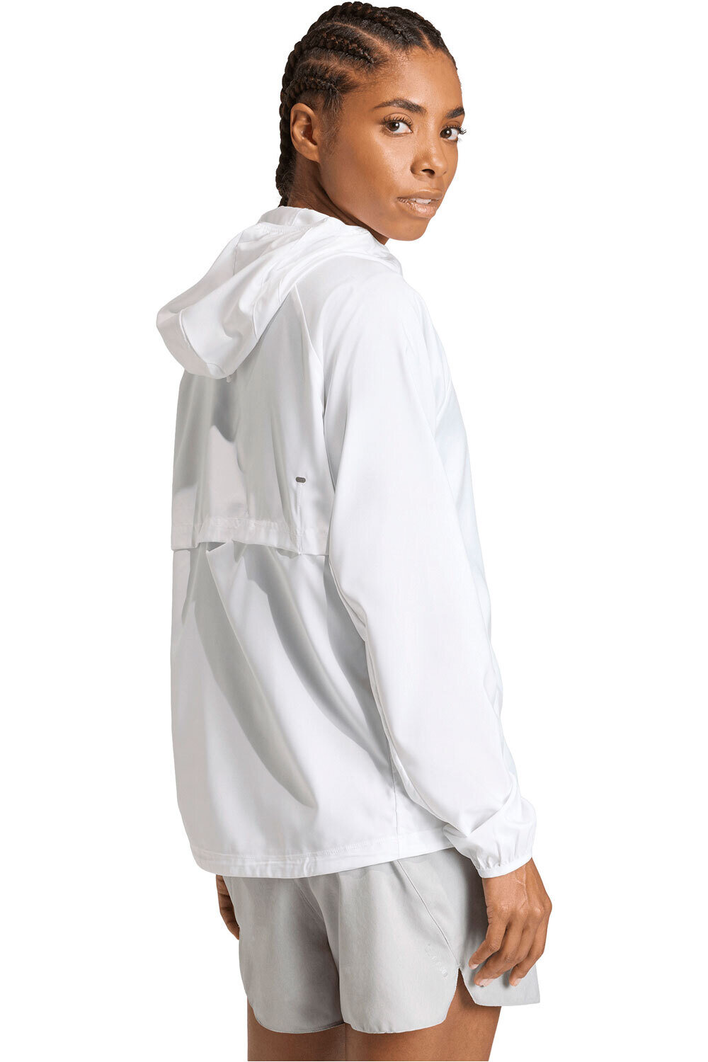 adidas CHAQUETA RUNNING MUJER Run Ess JKT W vista trasera