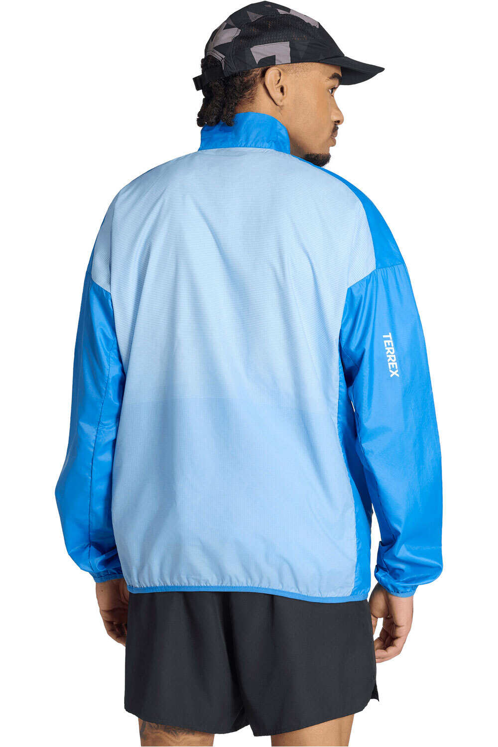 adidas chaqueta softshell hombre TERREX MULTI CLIMA365 WINDWEAVE vista trasera