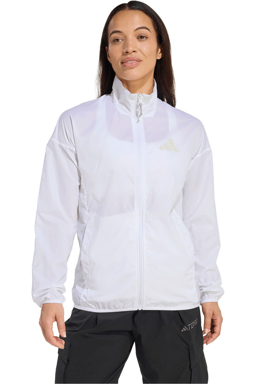 adidas chaqueta softshell mujer TERREX MULTI CLIMA365 WINDWEAVE vista frontal