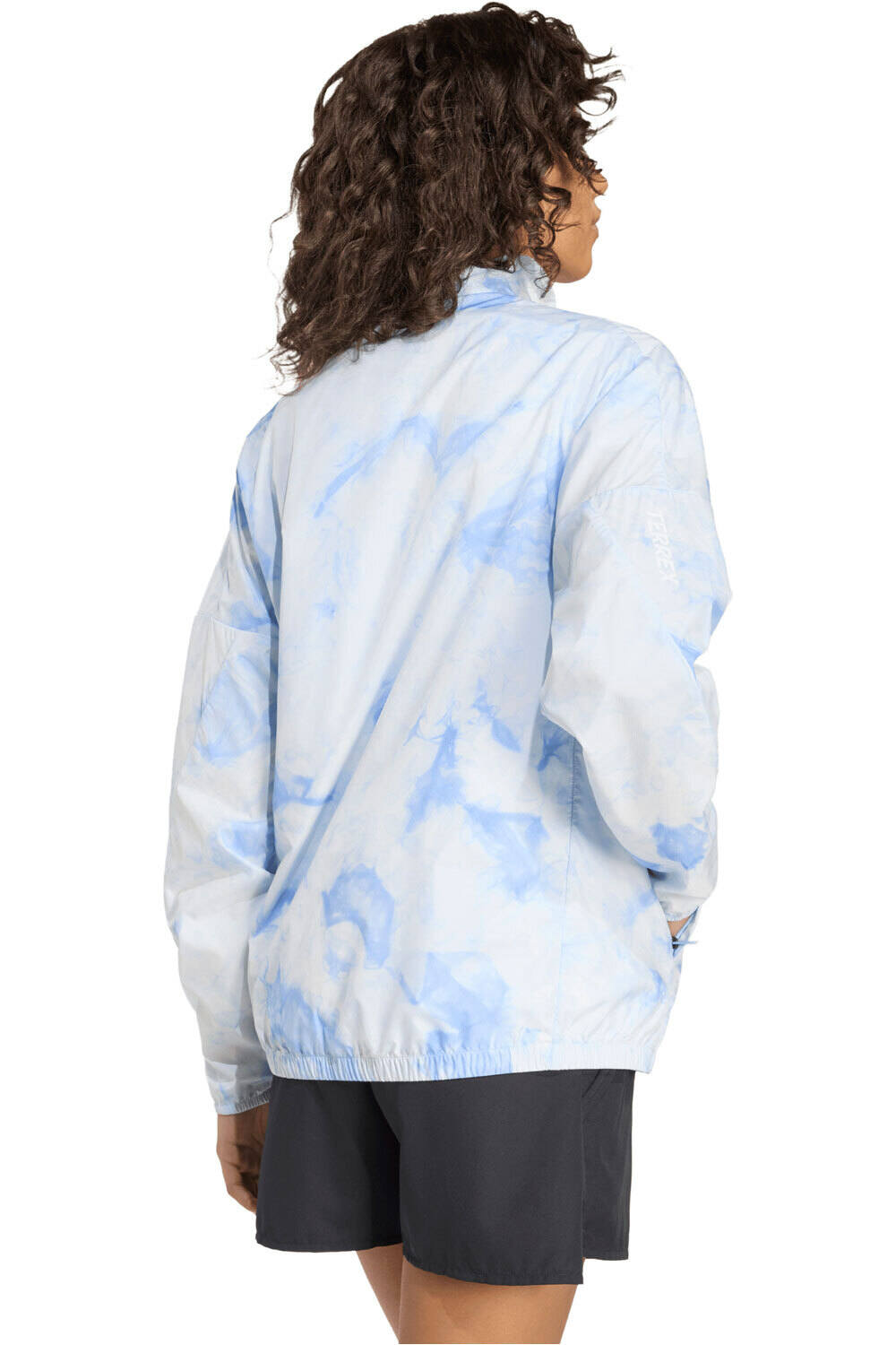 adidas Chaqueta Trail Mujer TERREX MULTI SPRAY DYE CLIMA365 vista trasera