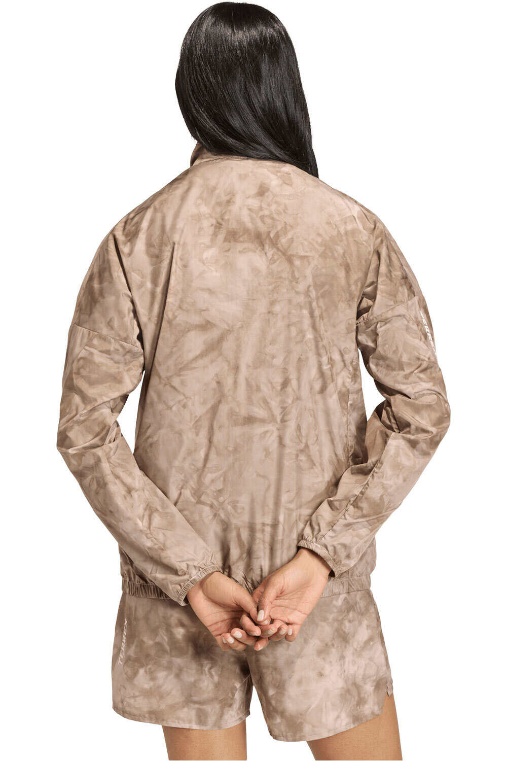 adidas Chaqueta Trail Mujer TERREX MULTI SPRAY DYE CLIMA365 vista trasera