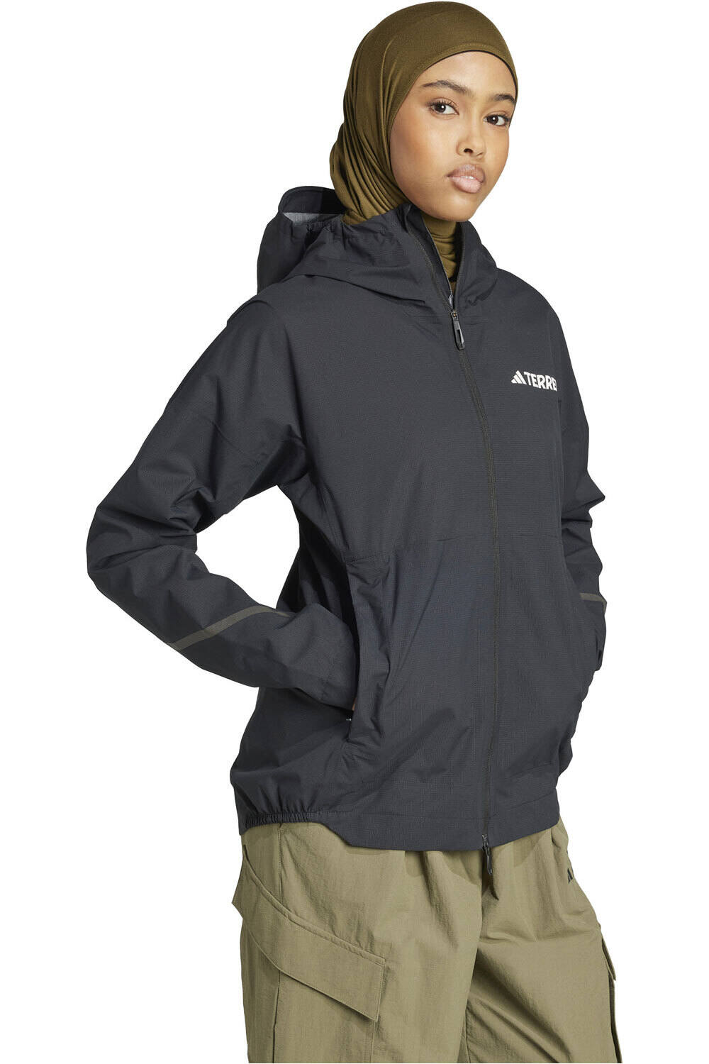 adidas CHAQUETA TRAIL RUNNING MUJER W XPR LIGHT R J vista detalle