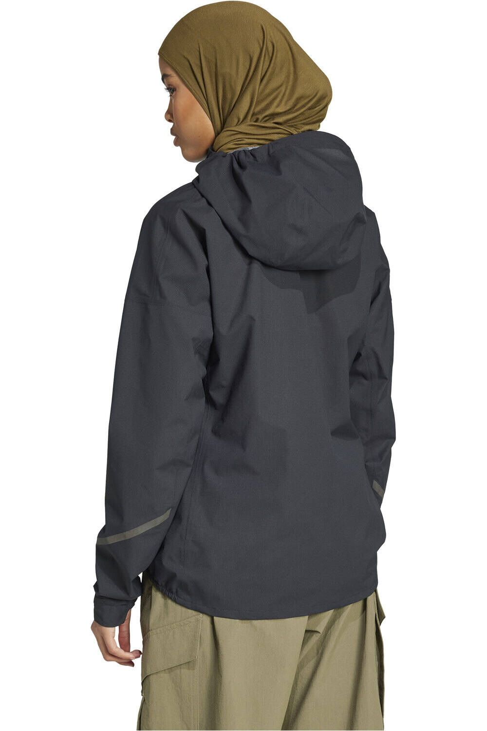 adidas CHAQUETA TRAIL RUNNING MUJER W XPR LIGHT R J vista trasera