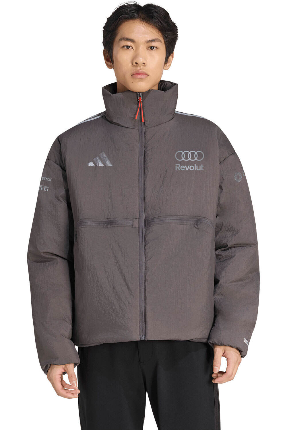 adidas chaquetas hombre AUDI F1 TEAM ENGINEERS & MARKETING vista frontal